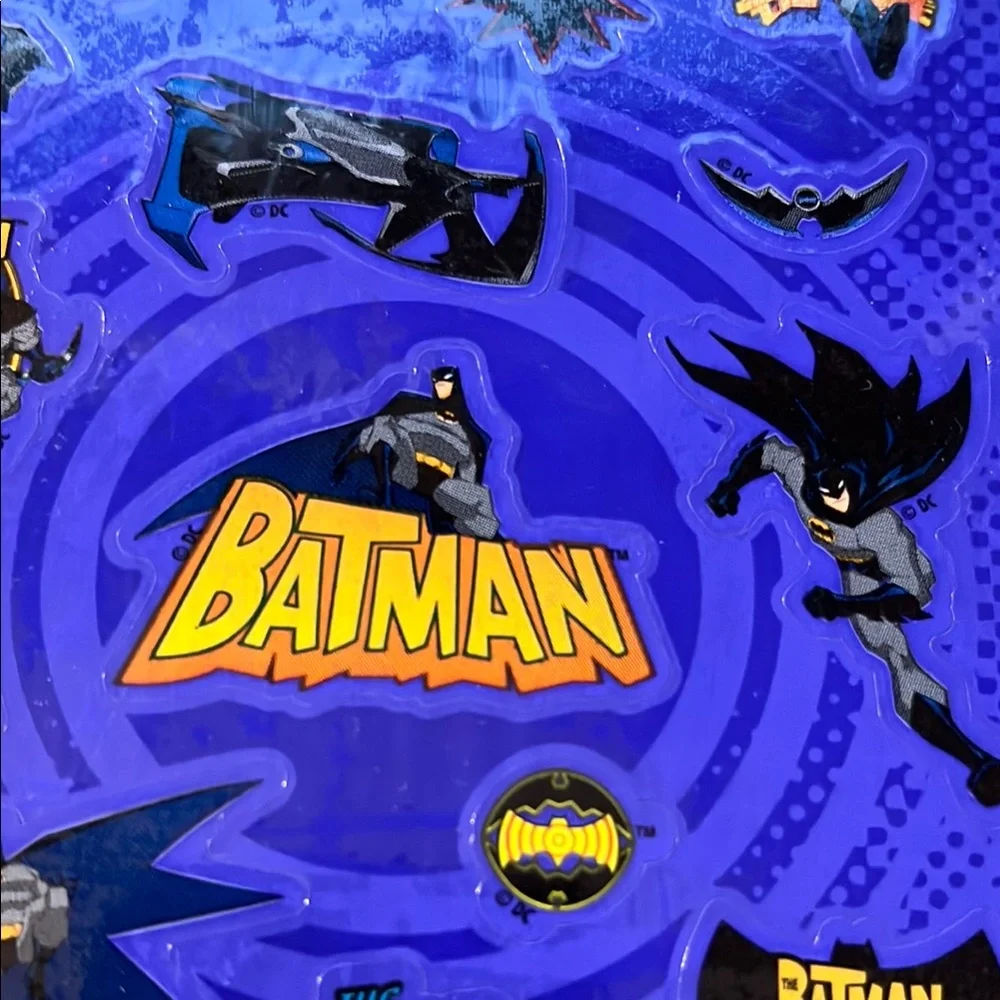 The Batman stickers -Set of 8 - Still Sealed!